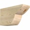 Ekena Millwork Crestline Rough Sawn Rafter Tail, Douglas Fir, 6"W x 10"H x 18"L RFT06X10X18CRE00RDF - alternate 1